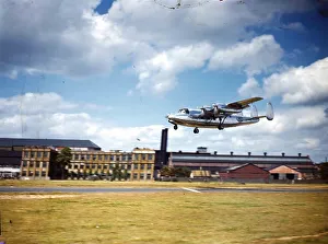 he Handley Page (Reading) H. P. R. 1 Marathon was a British civil 20-passenger light transport produced by Handley Page (Reading) Limited landing at Farnborough