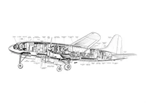 Handley Pages HP81 Hermes Cutaway Drawing
