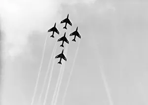 Hawker Hunter Formation 111 Sqn RAF SBAC 1958