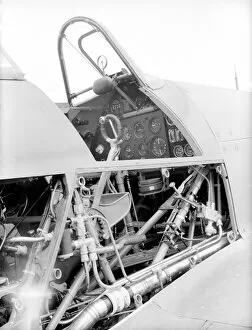 Airforce Collection: Hawker Hurricane Cockpit with side panels removed