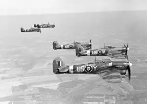 Hawker Typhoon 1A's RAF 16/04/43 (c) The Flight Collection Not to be reproduced without permission