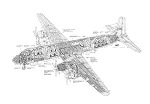 <b class=qtipBold><figcaption>Ilyushin IL-18 Cutaway Drawing</figcaption></b><br><em>© Flightglobal</em> Ilyushin IL-18 Cutaway Drawing
