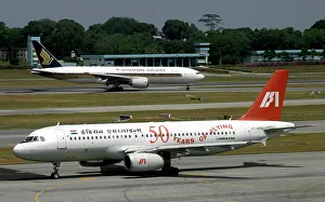 Indian and Singapore Airlines