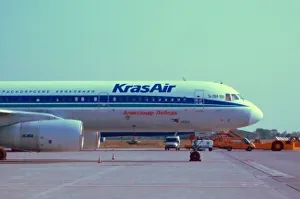 Modern Aircraft Prints: KrasAir Tu 204-100 Brescia 17 Oct 2006