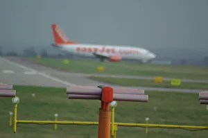 Landing Light at East Midlands Airport UK