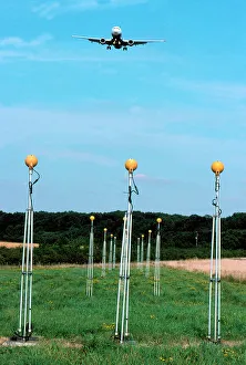 Landing over lights