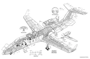 <b class=qtipBold><figcaption>Learjet 60 Cutaway Drawing</figcaption></b><br><em>© Flightglobal</em> Learjet 60 Cutaway Drawing