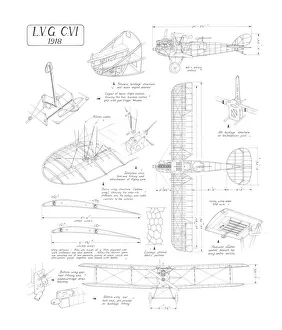 LVG C. VI Cutaway Drawing