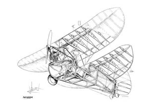 Mignet Pou du Ciel Cutaway Drawing