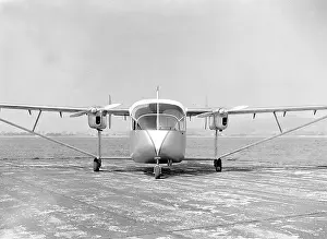 Historical Prints: Miles HDM 105 04/57 Shoreham (c) The Flight Collection Not to be reproduced without permission