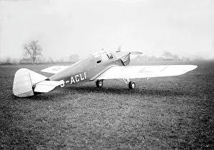 Miles M2A Hawk G-ACLI Reading 05/12/33 (c) The Flight Collection Not to be reproduced without permission