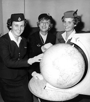 Miss Kilometre is French Air Hostess