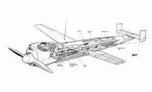 Unmanned Aerial Vehicles Gallery: ML Aviation Picador Cutaway Drawing
