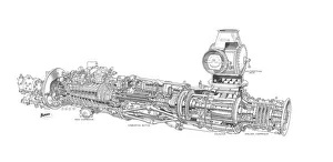 <b class=qtipBold><figcaption>Napier Oryx Cutaway Drawing</figcaption></b><br><em>© Flightglobal</em> Napier Oryx Cutaway Drawing