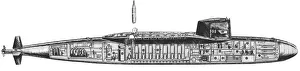 US Navy USS George Washington Cutaway Drawing