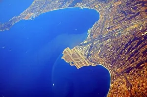 Modern Aircraft Prints: Nice Aerial View