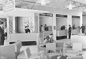 Old airport interior