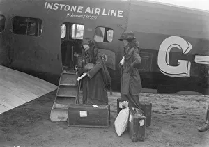Passengers Boarding Instone Airlines Vickers Vimy 1921