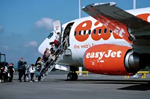Pax embarking Easyjet flight Pax embarking Easyjet flight