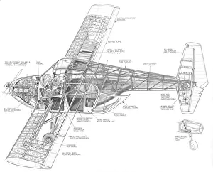 <b class=qtipBold><figcaption>Percival EP9 Cutaway Drawing</figcaption></b><br><em>© Flightglobal</em> Percival EP9 Cutaway Drawing