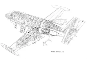 <b class=qtipBold><figcaption>Piaggio 808 Cutaway Drawing</figcaption></b><br><em>© Flightglobal</em> Piaggio 808 Cutaway Drawing