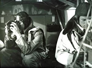 Flight Gallery: RAF Aircrew (observers) carrying out surveillance operation