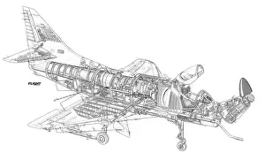 RNZAF / Smiths Industries A-2 Update Cutaway Drawing