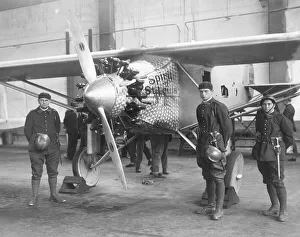 Ryan Monoplane - Lingberghs Spirt of St Louis after atlantic crossing, Croydon