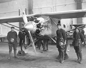 Ryan Monoplane - Lingberghs Spirt of St Louis after atlantic crossing, Croydon