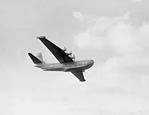 Saro Princess G-ALUN SBAC Farnborough 01/09/52 (c) Flight