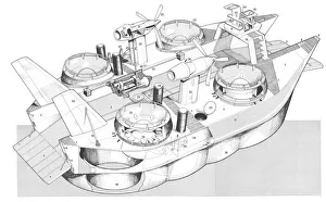 Sedam No300 Naviplane Cutaway Drawing
