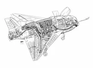Experimental Aircraft Cutaways Gallery: Short SC1 Cutaway Drawing