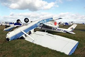 Storm Damage on Cessna 150