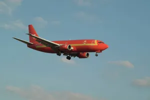 Titan Airways Boeing 737 in Royal Mail livery Titan Airways Boeing 737 in Royal Mail livery