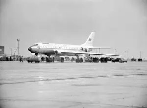 Tupolev Tu-104 Aeroflot CCCP-N5400 Heathrow 1956 (c) Flight