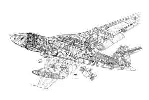 Vickers Valiant BMk1 Cutaway Drawing