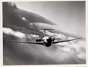 Vickers VC10 Gallery: Vickers VC10 mid flight action shot