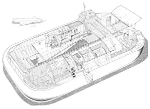 Vosper Thorneycroft VT1 Cutaway Drawing