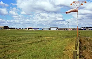 Windsock at Humberside Airport, UK